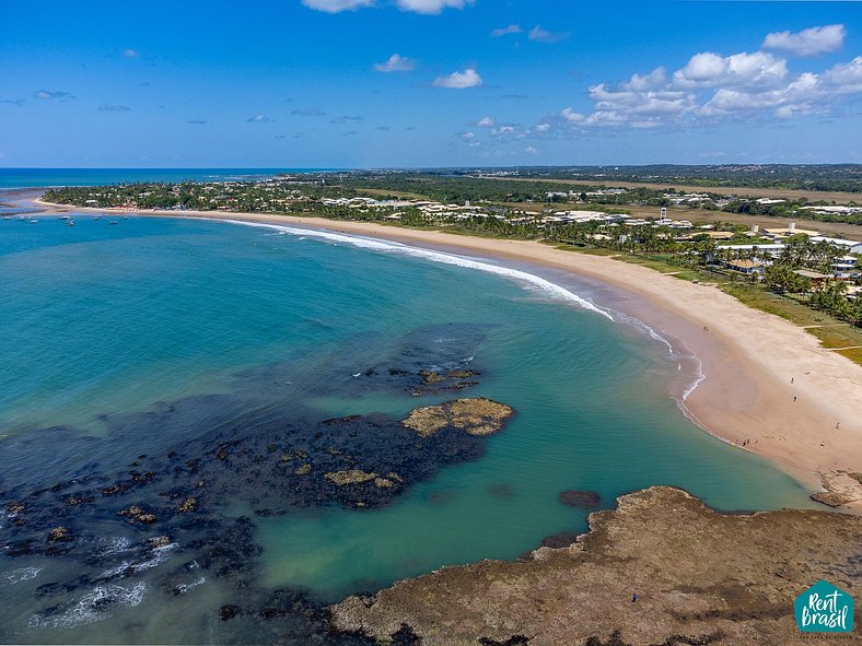 Bangalo Frente ao Mar com 4 Suítes no Marluá-Itacimirim